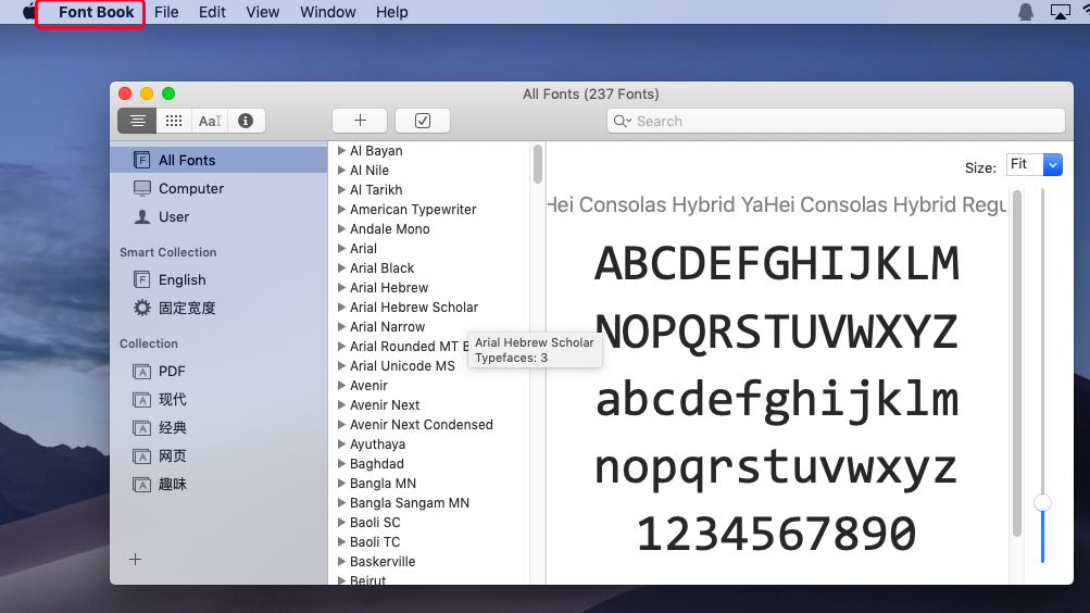 Schriftarten in Windows einbetten